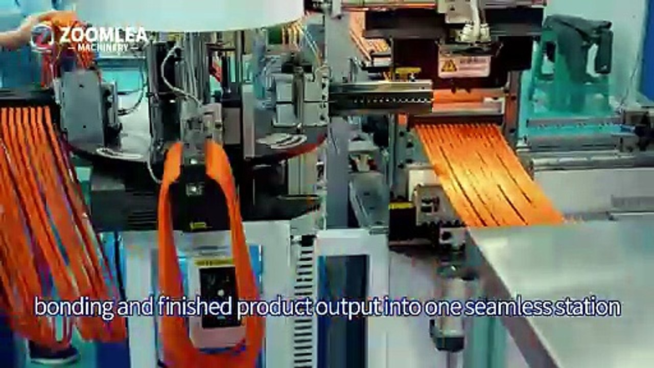 This Seal ring automatic bonding machine is fully automated from strip to finished product!