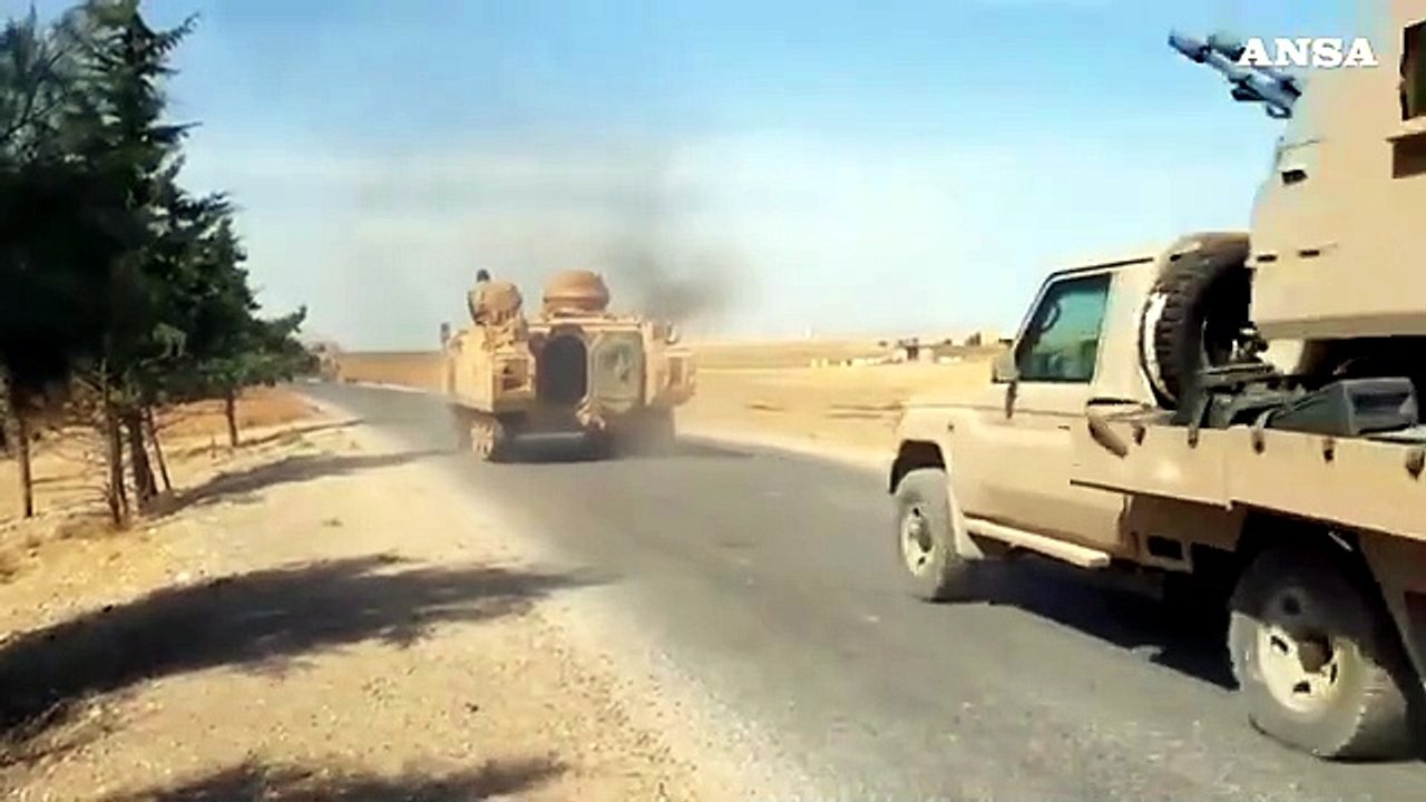 Siria, iniziata l'offensiva turca a Manbij