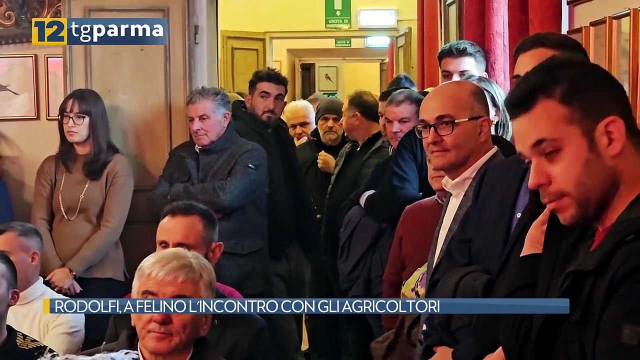 RODOLFI, A FELINO L'INCONTRO CON GLI AGRICOLTORI | RODOLFI, A FELINO L'INCONTRO CON GLI AGRICOLTORI