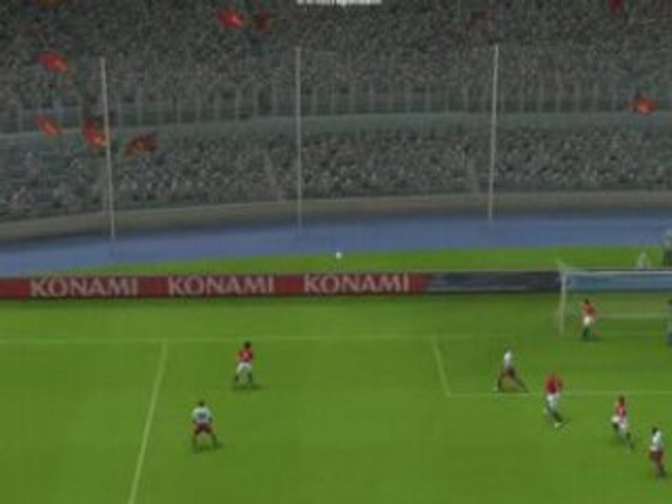 But de Rooney de 70 mètres sur pes 2008
