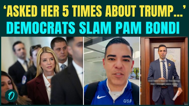 Trump R*P*D 13-Year-Old Minors? Democrats EXPLODE as Bondi STAYS MUM on Trump-Epstein Ties