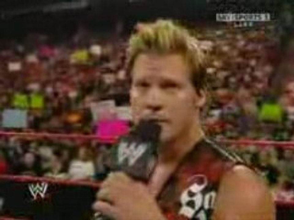 Chris Jericho speaks  - Raw 6/16/08