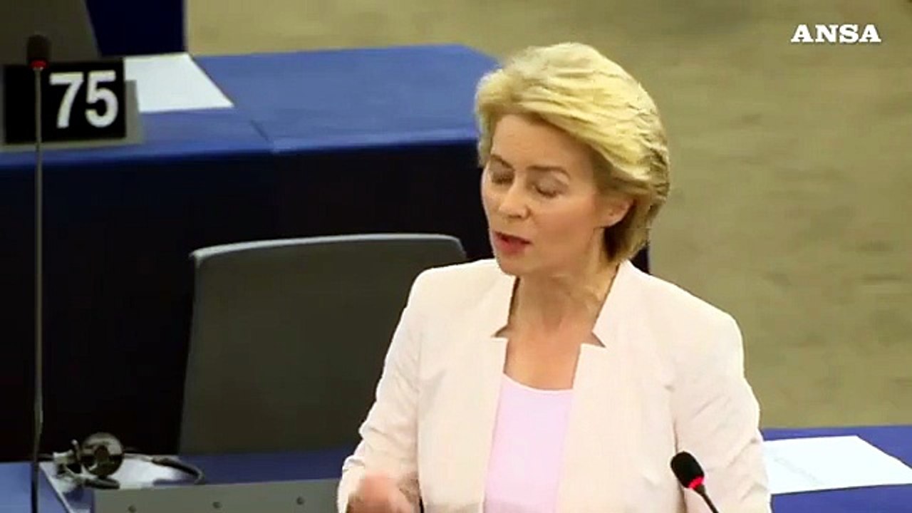 Von der Leyen nuova presidente Commissione Ue