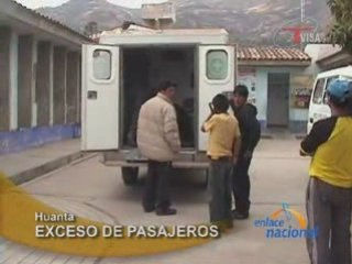 EXCESO DE PASAJEROS - HUANTA
