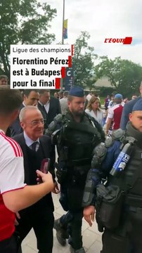Florentino Pérez est présent pour la finale de Ligue des champions à Budapest ! - Foot - Ligue des champions