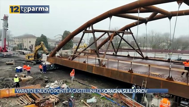 VARATO IL NUOVO PONTE A CASTELLINA DI SORAGNA SULLA PROVINCIALE 12 | VARATO IL NUOVO PONTE A CASTELLINA DI SORAGNA SULLA PROVINCIALE 12