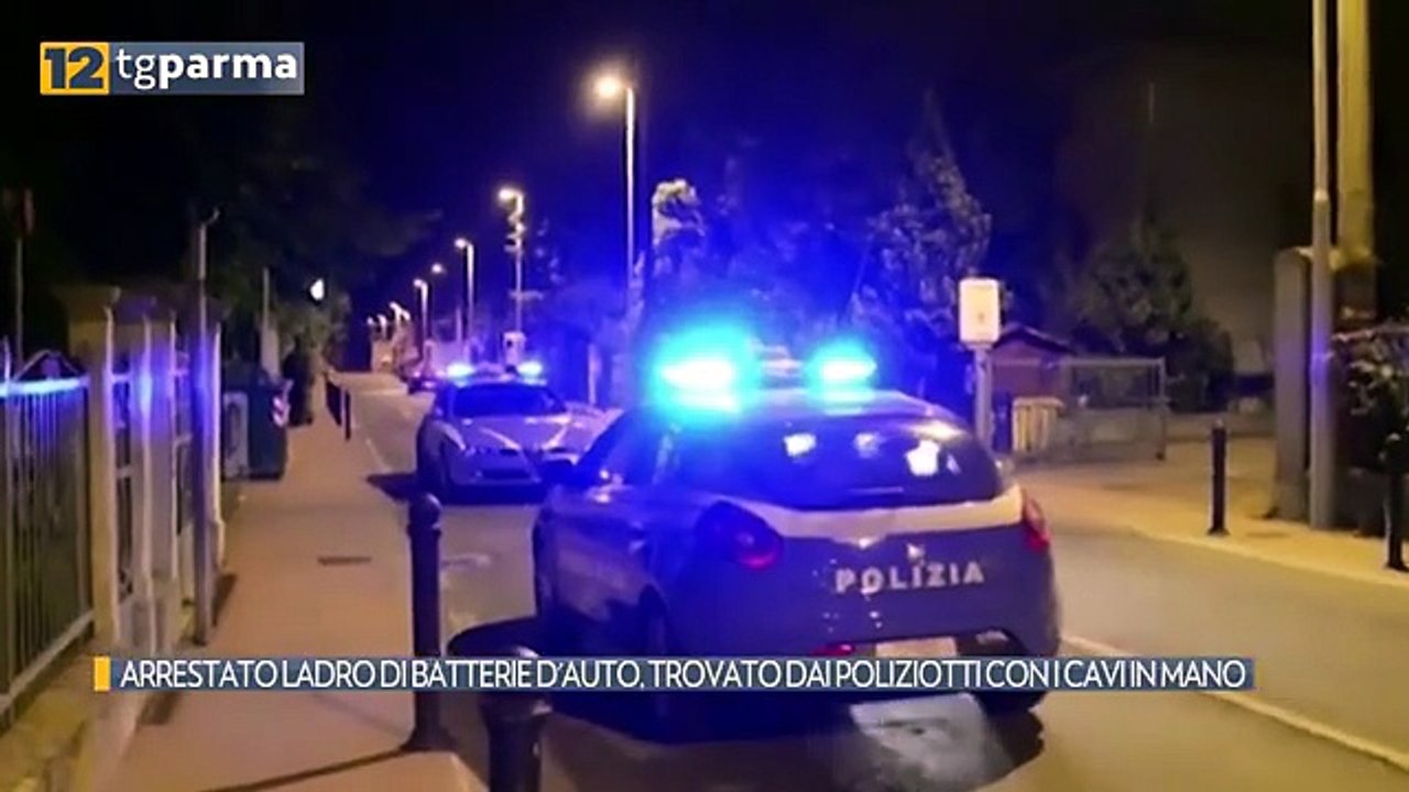 Arrestato ladro di batterie