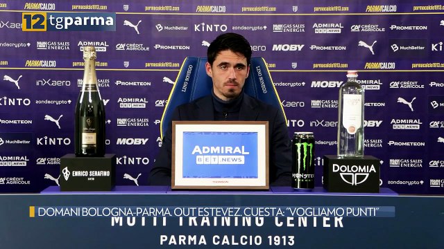 DOMANI BOLOGNA-PARMA. OUT ESTEVEZ. CUESTA: VOGLIAMO PUNTI | DOMANI BOLOGNA-PARMA. OUT ESTEVEZ. CUESTA: VOGLIAMO PUNTI