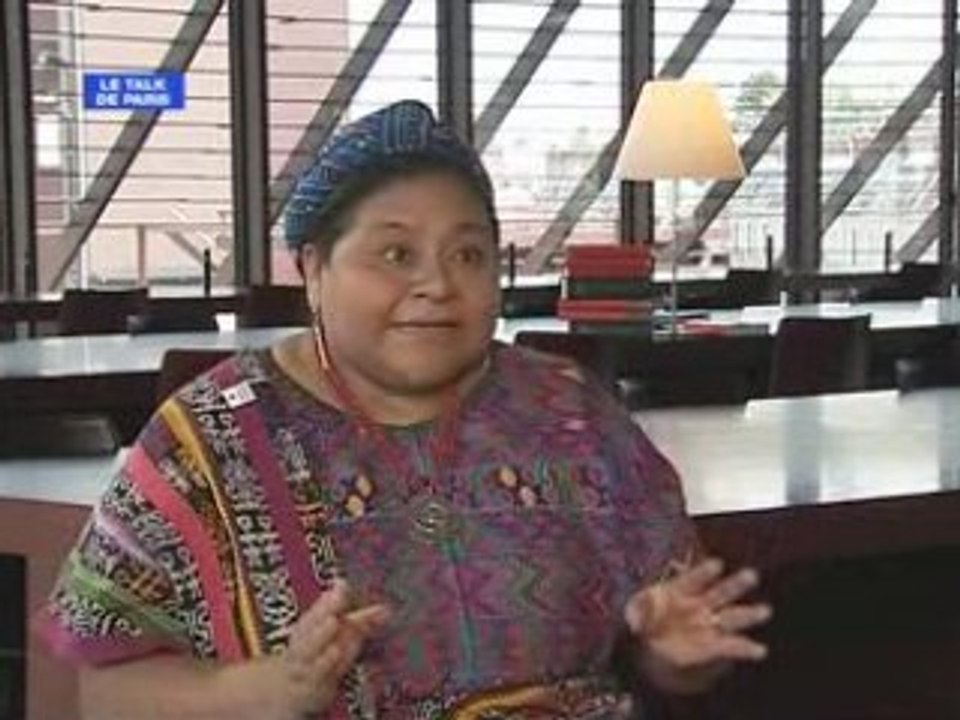 Menchú encourage Morales
