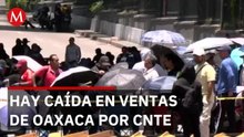 El colapso de los pequeños comerciantes de Oaxaca ante los paros de la CNTE
