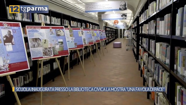 SCUOLA: INAUGURATA PRESSO LA BIBLIOTECA CIVICA LA MOSTRA UNA FAVOLA DI PACE | SCUOLA: INAUGURATA PRESSO LA BIBLIOTECA CIVICA LA MOSTRA UNA FAVOLA DI PACE