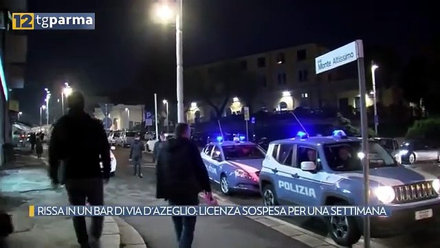 Rissa in un bar di via D'Azeglio: licenza sospesa per una settimana