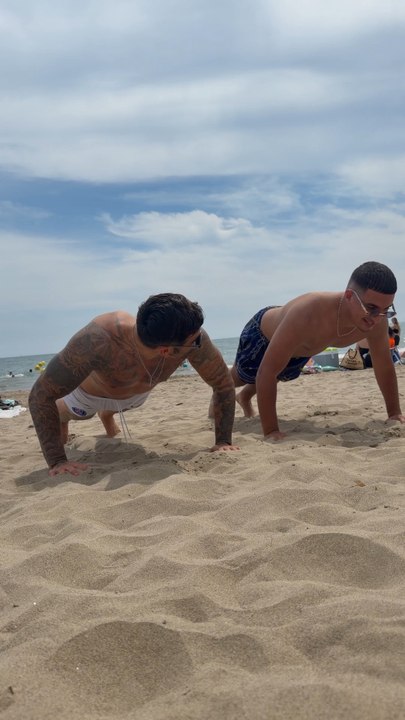 Beach training
