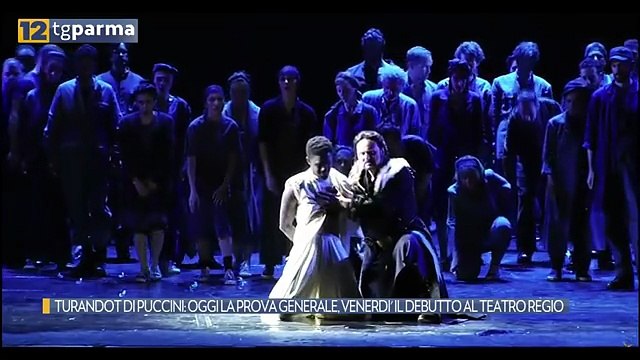 TURANDOT DI PUCCINI: OGGI LA PROVA GENERALE, VENERDI' IL DEBUTTO AL TEATRO REGIO