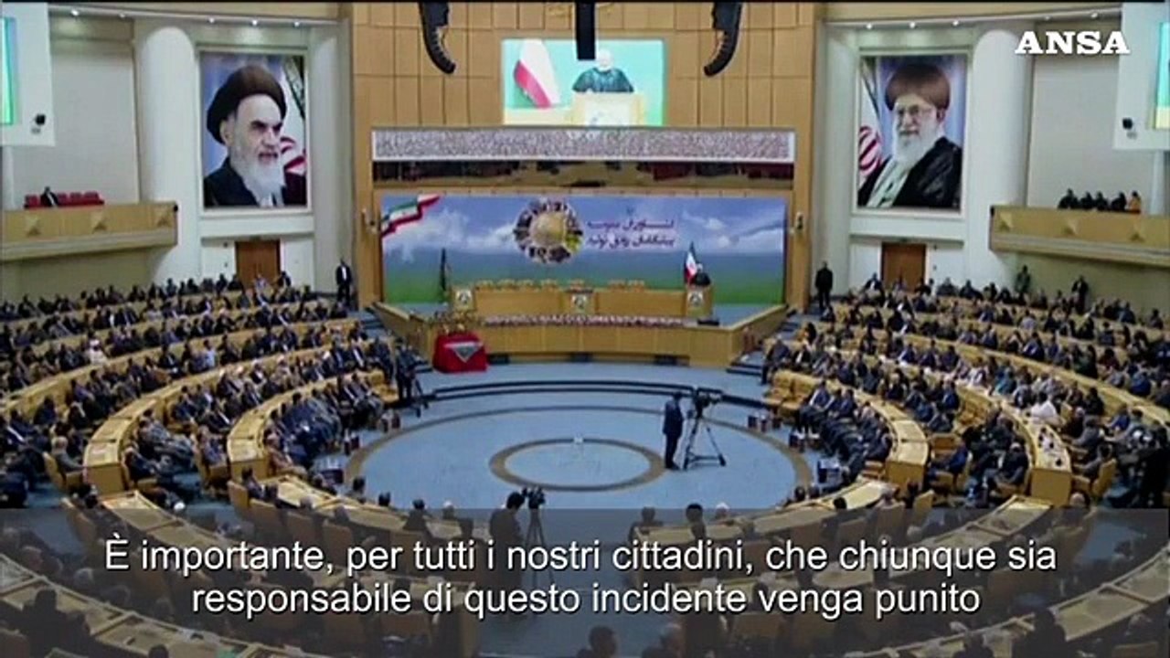 Iran, Rouhani: "Puniremo tutti i responsabili"