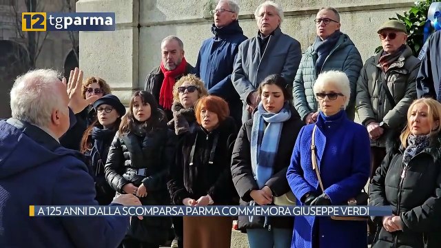 A 125 ANNI DALLA SCOMPARSA PARMA COMMEMORA GIUSEPPE VERDI | A 125 ANNI DALLA SCOMPARSA PARMA COMMEMORA GIUSEPPE VERDI