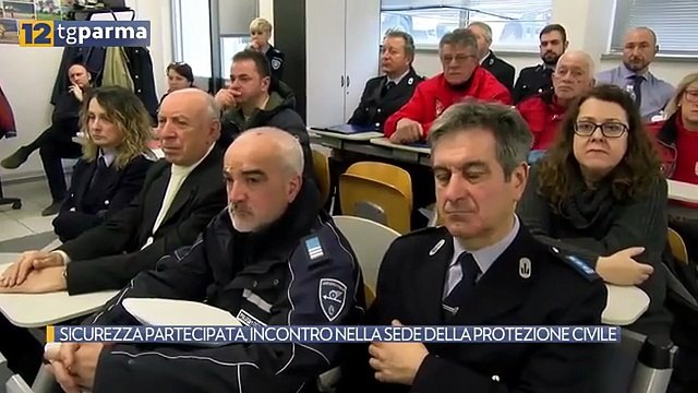 SICUREZZA PARTECIPATA, INCONTRO NELLA SEDE DELLA PROTEZIONE CIVILE