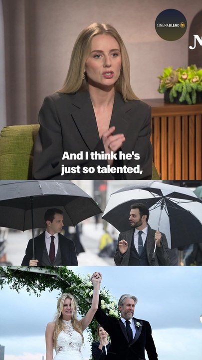 Justine Lupe on Reuniting with 'Succession' Co-Star Arian Moayed