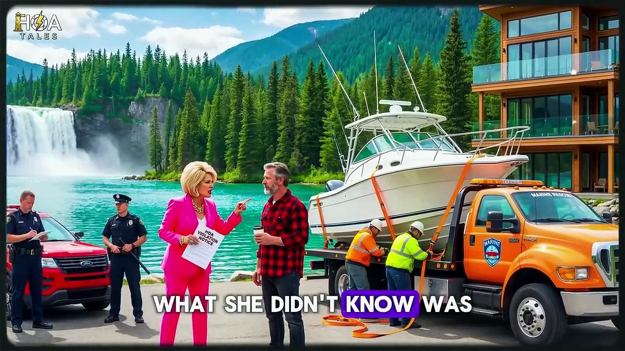 I Let the HOA Karen Steal My $120K Boat — She Had No Idea It Was All a Trap_720p