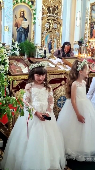 Свято Першої Сповіді і Причастя в селі Семаківці (Feast of First Confession and Holy Communion in the village of Semakivtsi.)