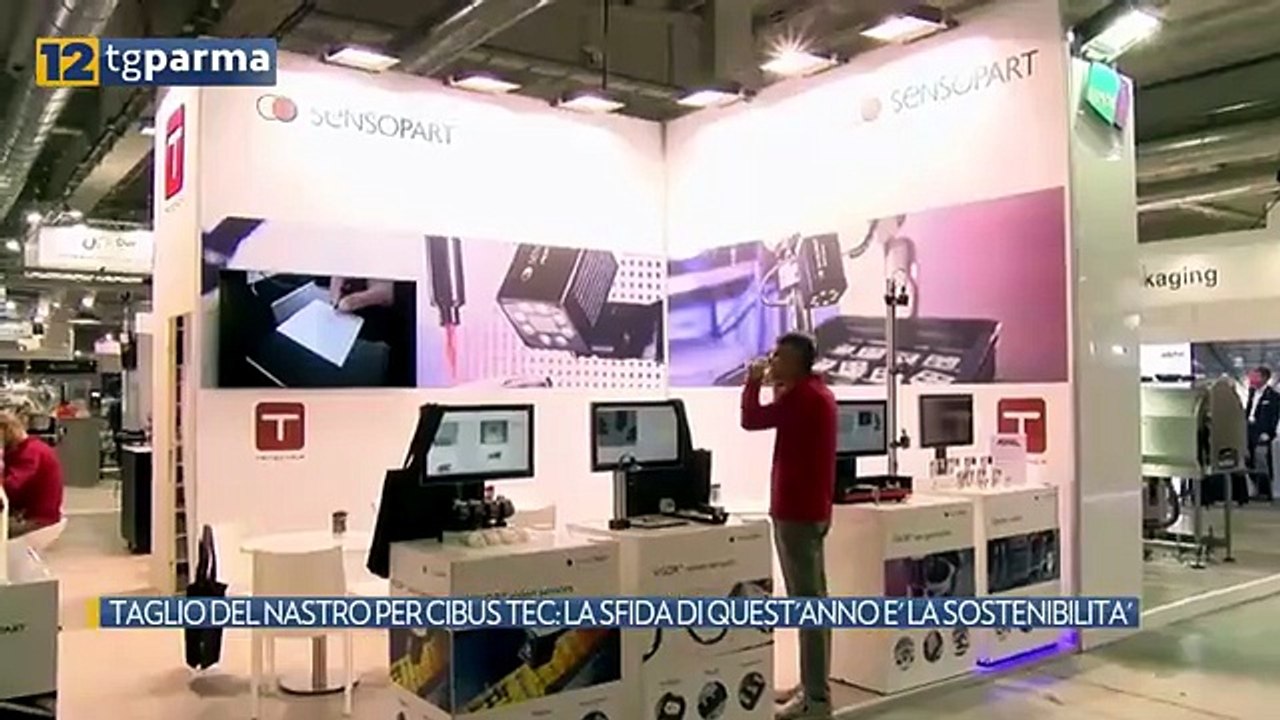 TAGLIO DEL NASTRO PER CIBUS TEC: LA SFIDA DI QUEST'ANNO E' LA SOSTENIBILITA'
