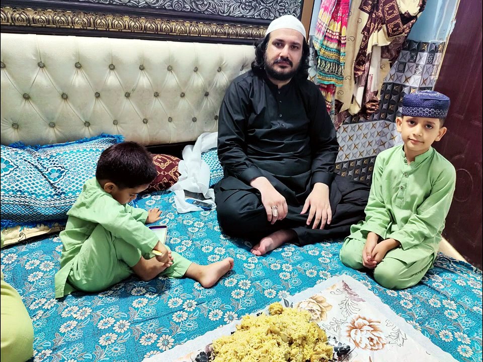 عزیز من، خلیفہ وسیم احمد چمن صاحب دیپالپوری کے گھر محتصر قیام۔