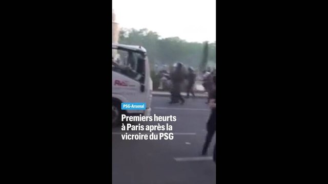 PSG-Arsenal : premiers heurts à Paris après la victoire