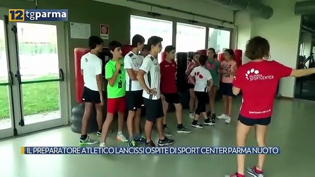 IL PREPARATORE ATLETICO LANCISSI OSPITE DI SPORT CENTER PARMA NUOTO