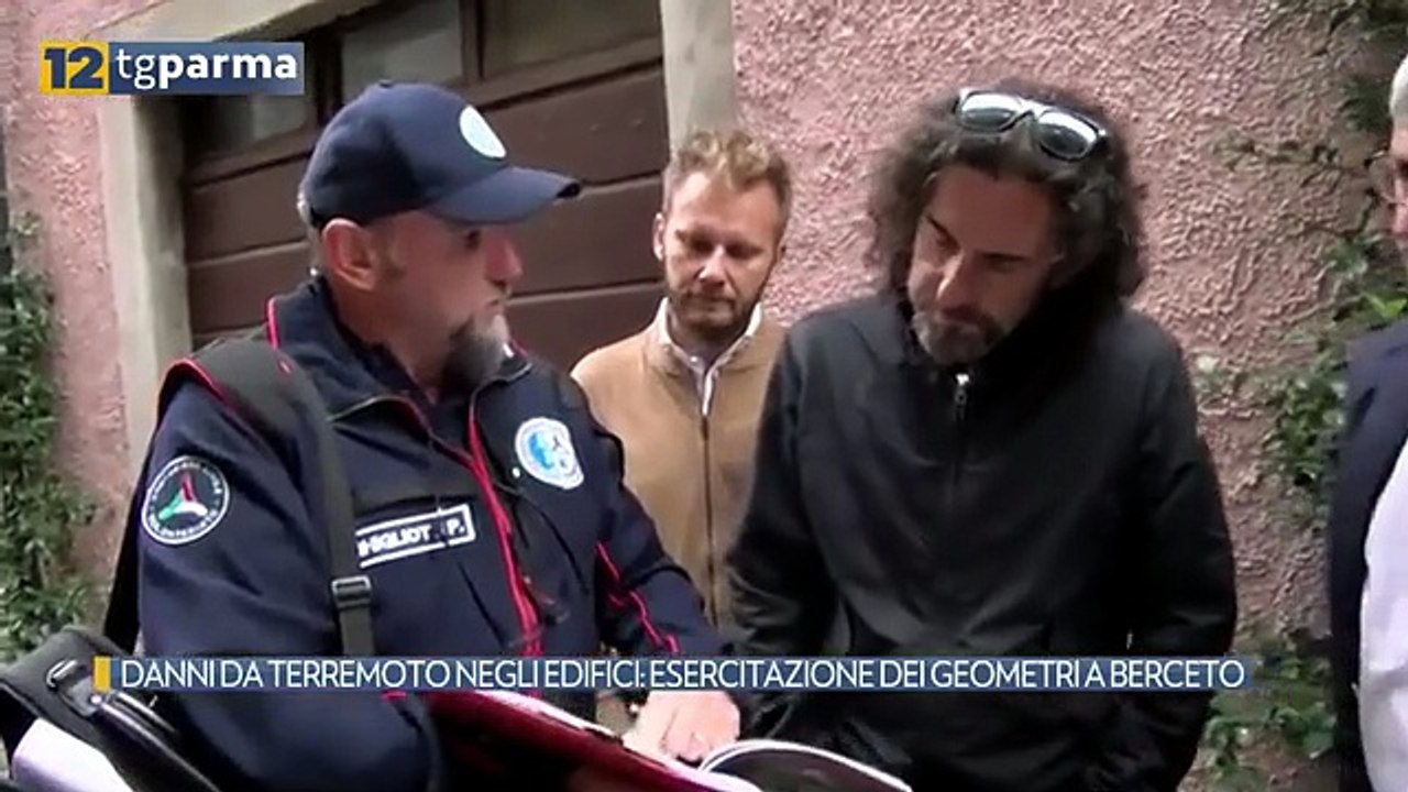 DANNI DA TERREMOTO NEGLI EDIFICI: ESERCITAZIONE DEI GEOMETRI A BERCETO