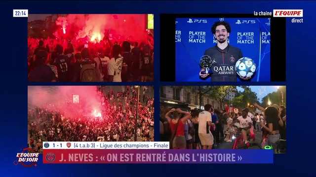 Vitinha élu homme de la finale de la Ligue des champions après la victoire du PSG - Foot - Ligue des champions