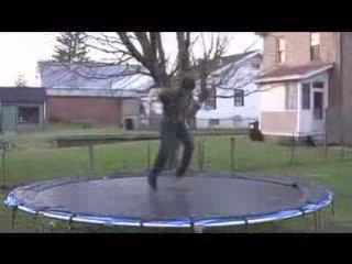 Trampoline Skateboarding
