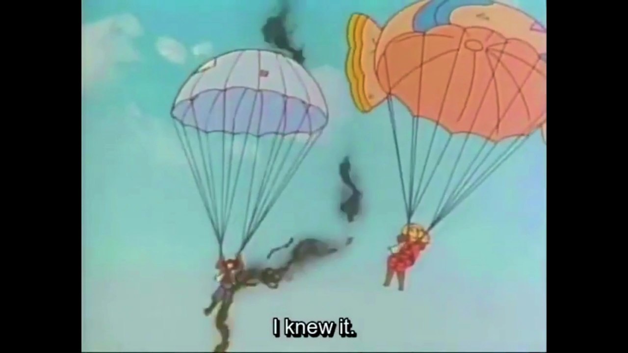 Candy Candy - parachute escape