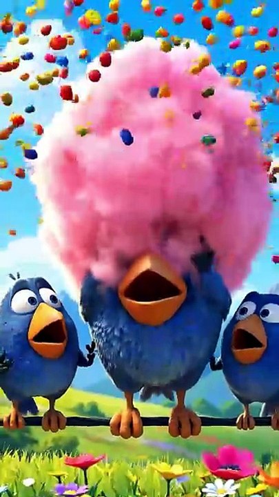 When you try a new hair product... 💇‍♀️💥 Talking Birds On A Wire Game