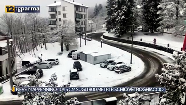 NEVE IN APPENNINO: 10/15 CM SUGLI 800 METRI, RISCHIO VETROGHIACCIO