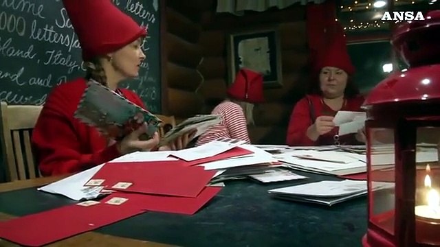 Babbo Natale e' partito per consegnare i regali