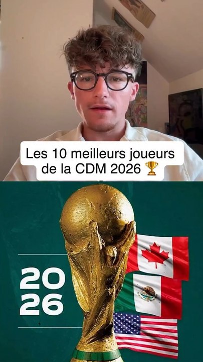 Les 10 meilleurs joueurs de la CDM 2026 🏆 #foot #football #cdm #coupedumonde