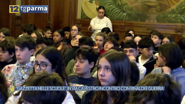 GAZZETTA NELLE SCUOLE , IN VIA CAVESTRO INCONTRO CON RINALDI E GUERRA | GAZZETTA NELLE SCUOLE , IN VIA CAVESTRO INCONTRO CON RINALDI E GUERRA