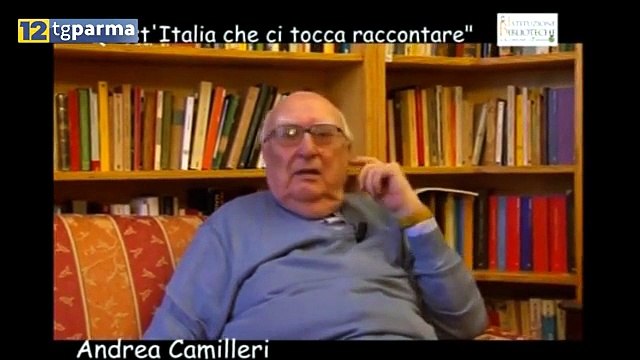 E' MORTO ANDREA CAMILLERI, L'OMAGGIO DI 12 TVPARMA AL PAPA' DI MONTALBANO