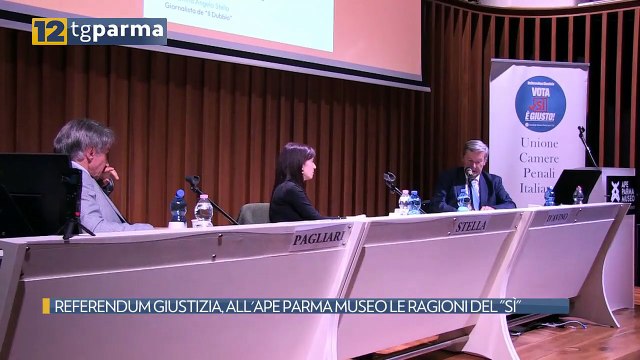 REFERENDUM GIUSTIZIA, ALL'APE PARMA MUSEO LE RAGIONI DEL SÌ | REFERENDUM GIUSTIZIA, ALL'APE PARMA MUSEO LE RAGIONI DEL SÌ