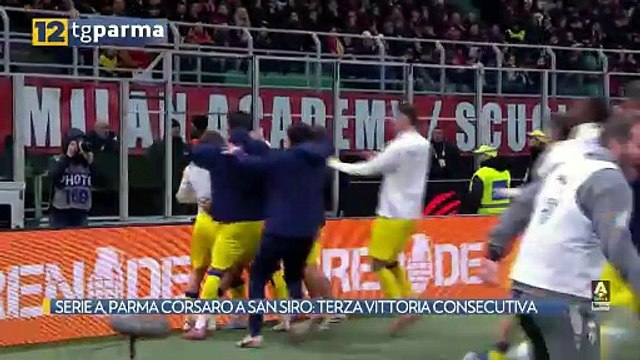 SERIE A, PARMA CORSARO A SAN SIRO: TERZA VITTORIA CONSECUTIVA | SERIE A, PARMA CORSARO A SAN SIRO: TERZA VITTORIA CONSECUTIVA