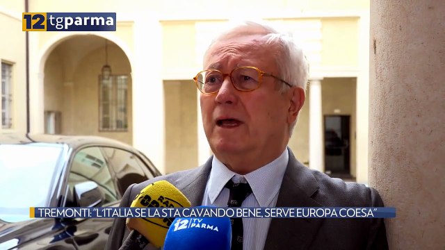 TREMONTI: L'ITALIA SE LA STA CAVANDO BENE, SERVE EUROPA COESA | TREMONTI: L'ITALIA SE LA STA CAVANDO BENE, SERVE EUROPA COESA