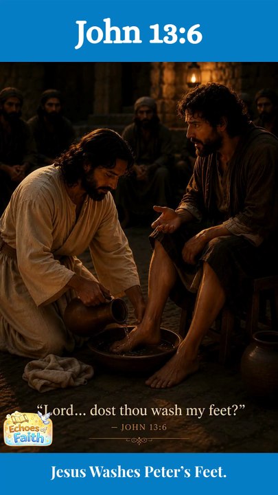 Jesus Washes Peter’s Feet | John 13:6