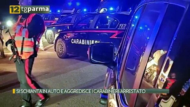 SI SCHIANTA IN AUTO E AGGREDISCE I CARABINIERI: ARRESTATO | SI SCHIANTA IN AUTO E AGGREDISCE I CARABINIERI: ARRESTATO