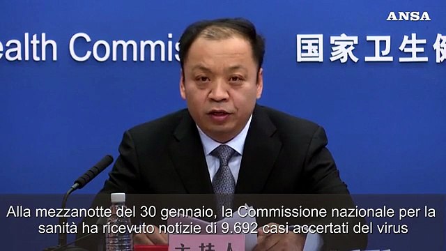 Coronavirus, la Commissione sanita' cinese: 15mila casi sospetti