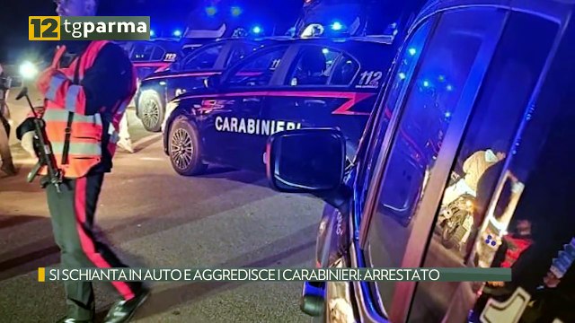 SI SCHIANTA IN AUTO E AGGREDISCE I CARABINIERI: ARRESTATO | SI SCHIANTA IN AUTO E AGGREDISCE I CARABINIERI: ARRESTATO