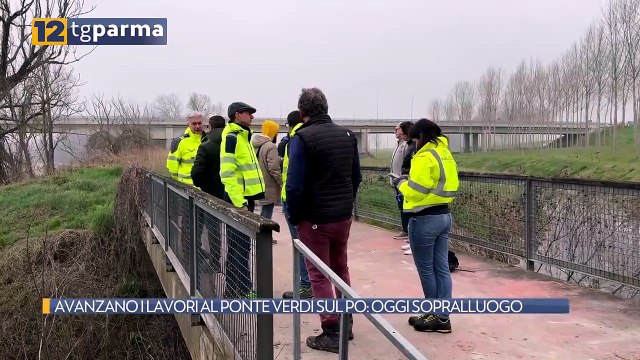 AVANZANO I LAVORI AL PONTE VERDI SUL PO: OGGI SOPRALLUOGO | AVANZANO I LAVORI AL PONTE VERDI SUL PO: OGGI SOPRALLUOGO