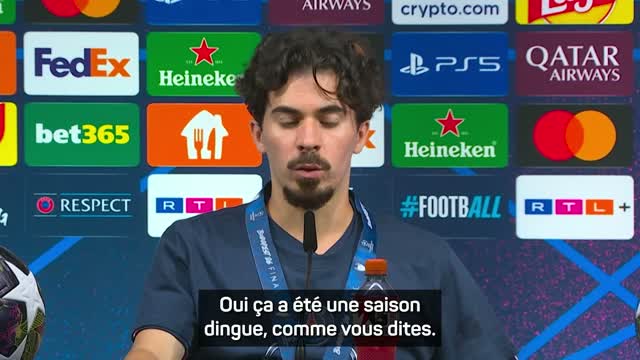 PSG - Vitinha : “Une saison dingue, finir comme ça, c’est le rêve ultime”