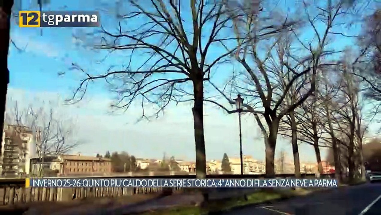 INVERNO 25-26: QUINTO PIU' CALDO DELLA SERIE STORICA; 4° ANNO DI FILA SENZA NEVE A PARMA | INVERNO 25-26: QUINTO PIU' CALDO DELLA SERIE STORICA; 4° ANNO DI FILA SENZA NEVE A PARMA