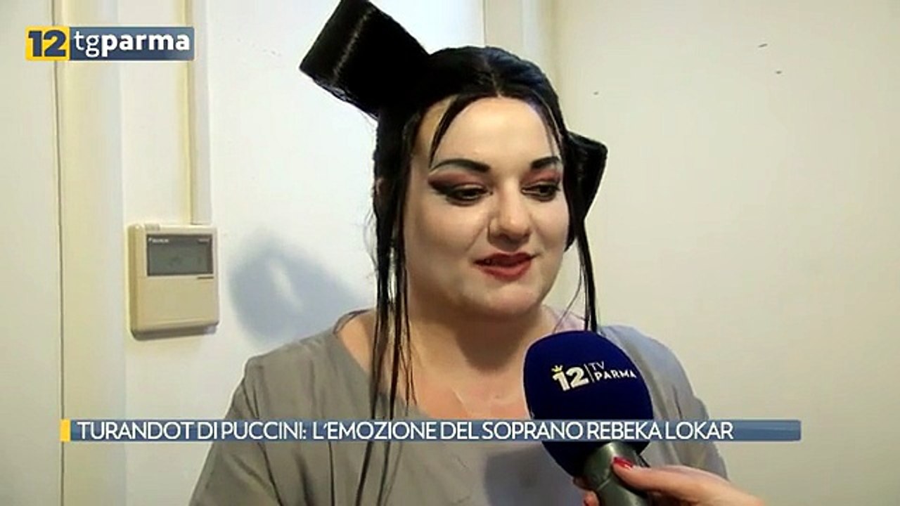 TURANDOT DI PUCCINI:  L'EMOZIONE DEL SOPRANO REBEKA LOKAR