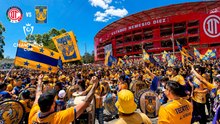 Tigres moviliza a su afición rumbo al Nemesio Diez para la gran final de Concachampions contra Toluca